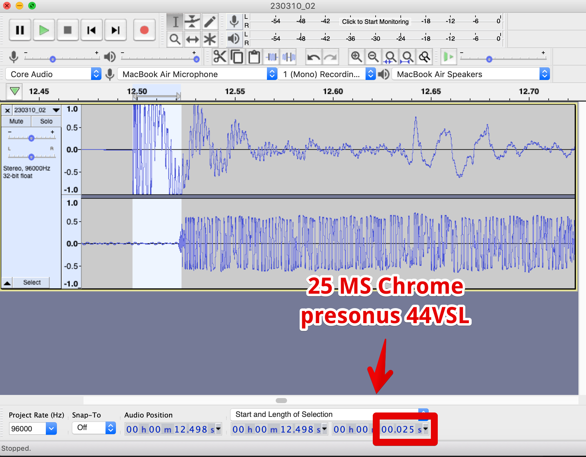 Chrome latency